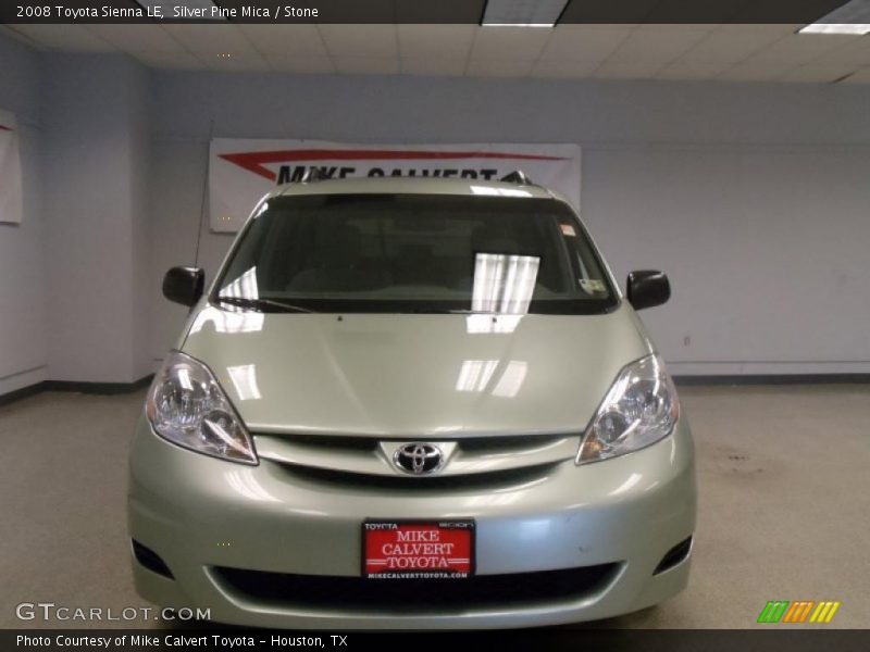 Silver Pine Mica / Stone 2008 Toyota Sienna LE