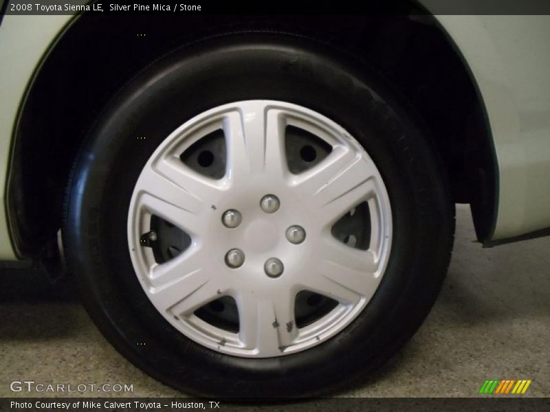 Silver Pine Mica / Stone 2008 Toyota Sienna LE