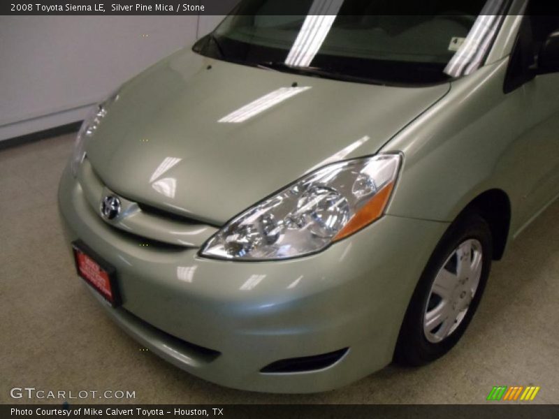Silver Pine Mica / Stone 2008 Toyota Sienna LE