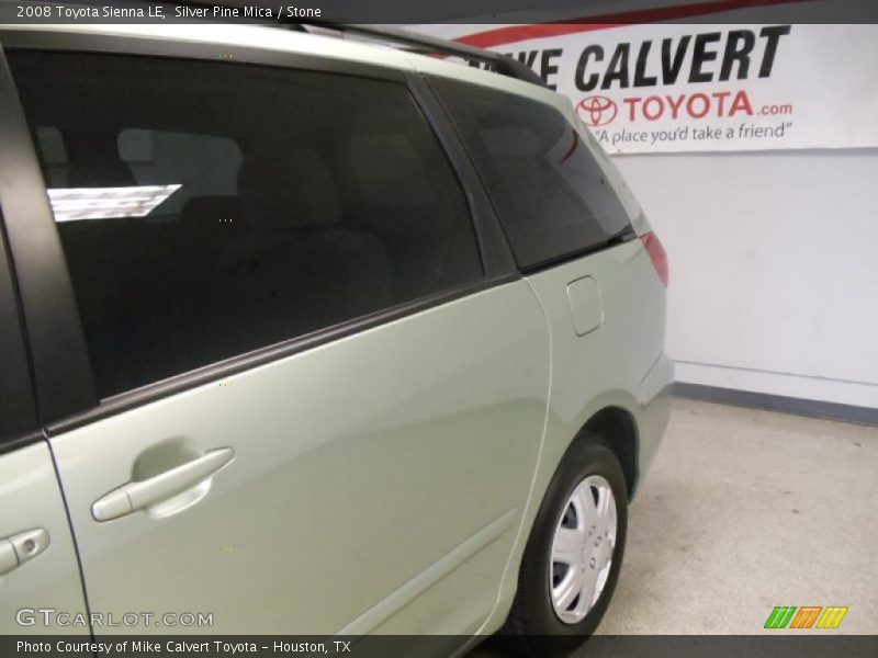 Silver Pine Mica / Stone 2008 Toyota Sienna LE