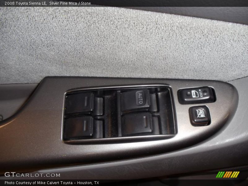 Silver Pine Mica / Stone 2008 Toyota Sienna LE