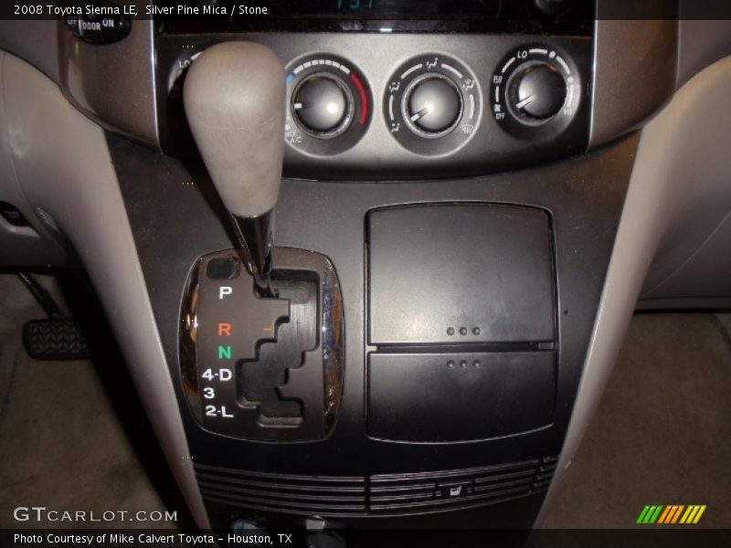 Silver Pine Mica / Stone 2008 Toyota Sienna LE