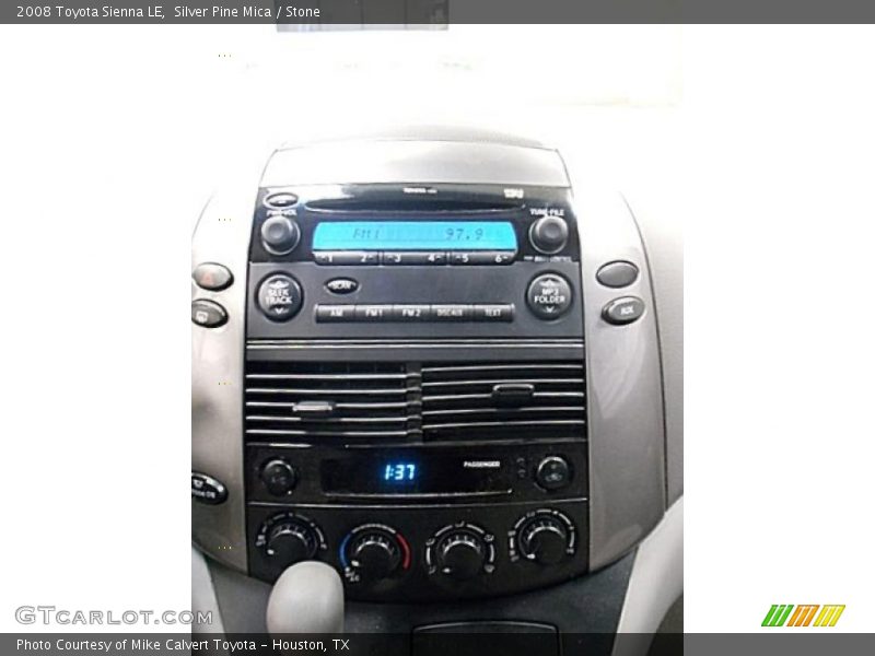 Silver Pine Mica / Stone 2008 Toyota Sienna LE