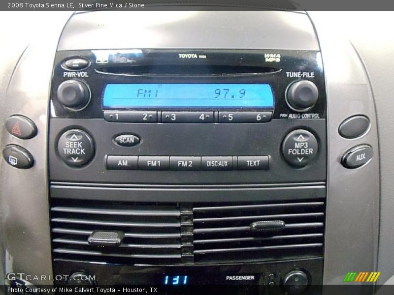 Silver Pine Mica / Stone 2008 Toyota Sienna LE