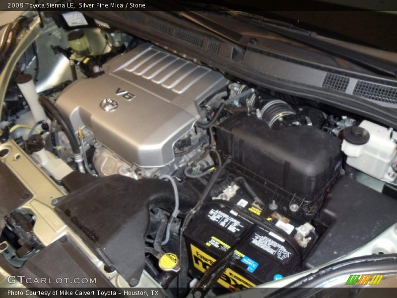 Silver Pine Mica / Stone 2008 Toyota Sienna LE