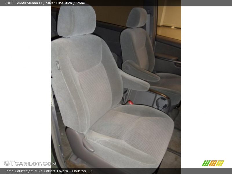 Silver Pine Mica / Stone 2008 Toyota Sienna LE