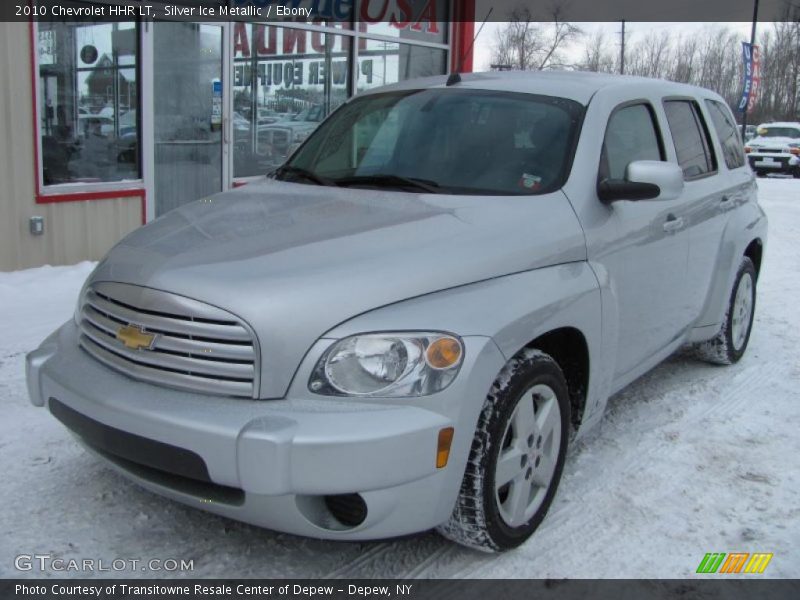 Silver Ice Metallic / Ebony 2010 Chevrolet HHR LT