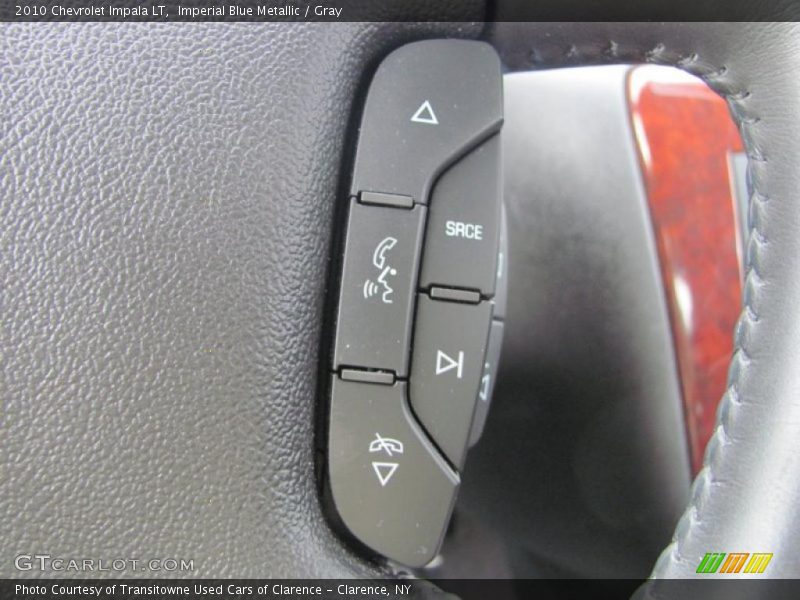 Imperial Blue Metallic / Gray 2010 Chevrolet Impala LT
