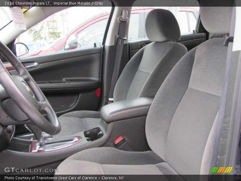Imperial Blue Metallic / Gray 2010 Chevrolet Impala LT