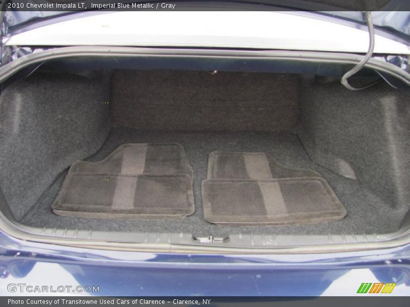 Imperial Blue Metallic / Gray 2010 Chevrolet Impala LT