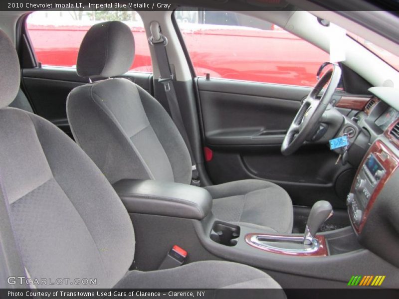 Imperial Blue Metallic / Gray 2010 Chevrolet Impala LT