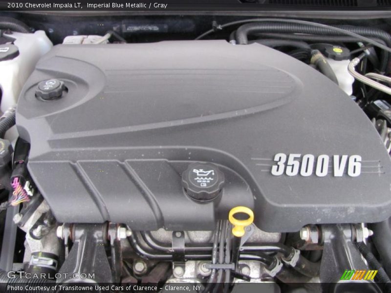 Imperial Blue Metallic / Gray 2010 Chevrolet Impala LT
