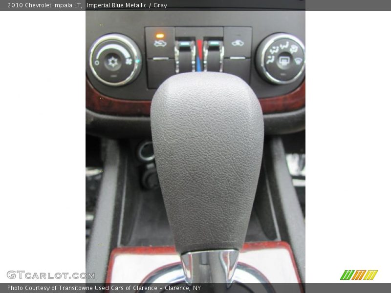 Imperial Blue Metallic / Gray 2010 Chevrolet Impala LT