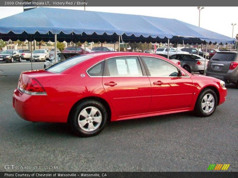 Victory Red / Ebony 2009 Chevrolet Impala LT