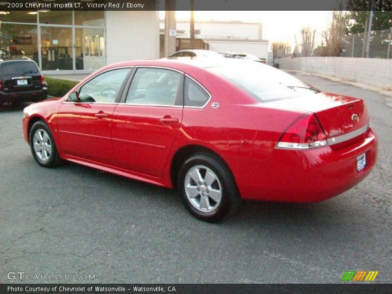 Victory Red / Ebony 2009 Chevrolet Impala LT