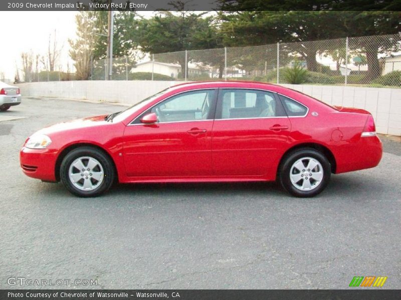 Victory Red / Ebony 2009 Chevrolet Impala LT