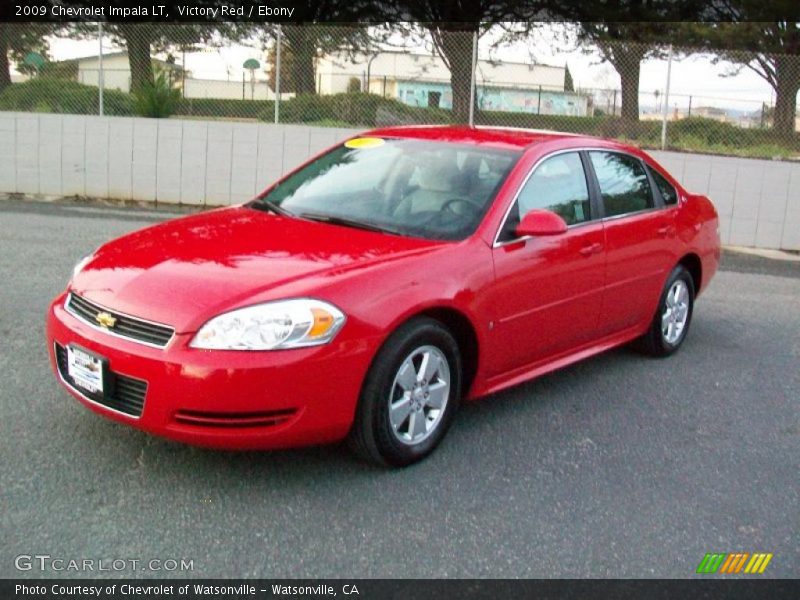 Victory Red / Ebony 2009 Chevrolet Impala LT
