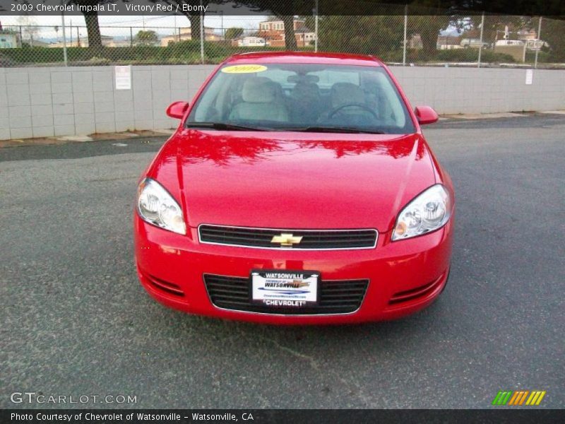 Victory Red / Ebony 2009 Chevrolet Impala LT