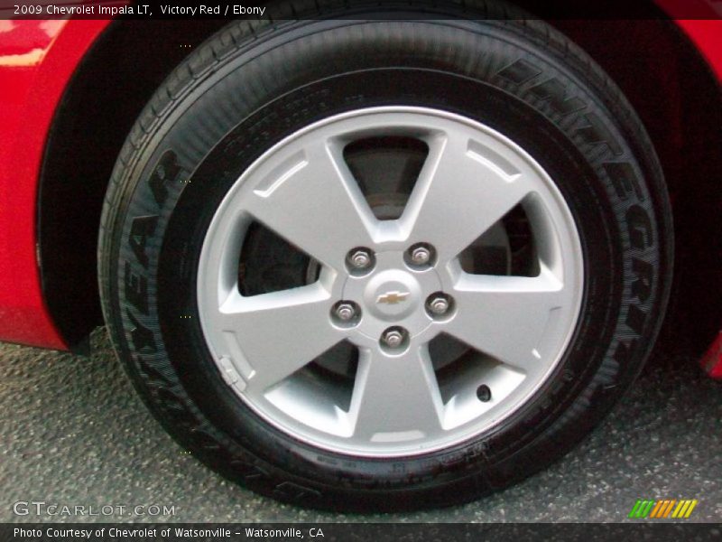 Victory Red / Ebony 2009 Chevrolet Impala LT