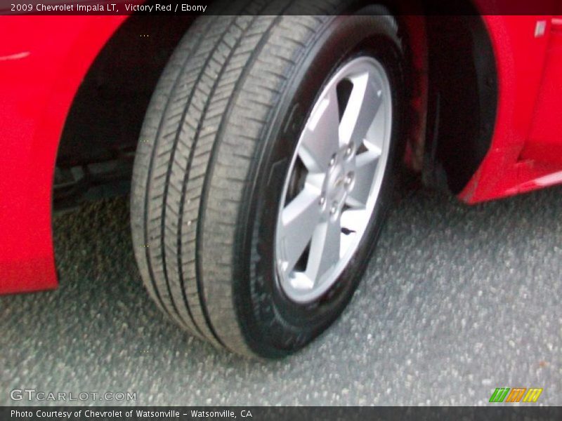 Victory Red / Ebony 2009 Chevrolet Impala LT