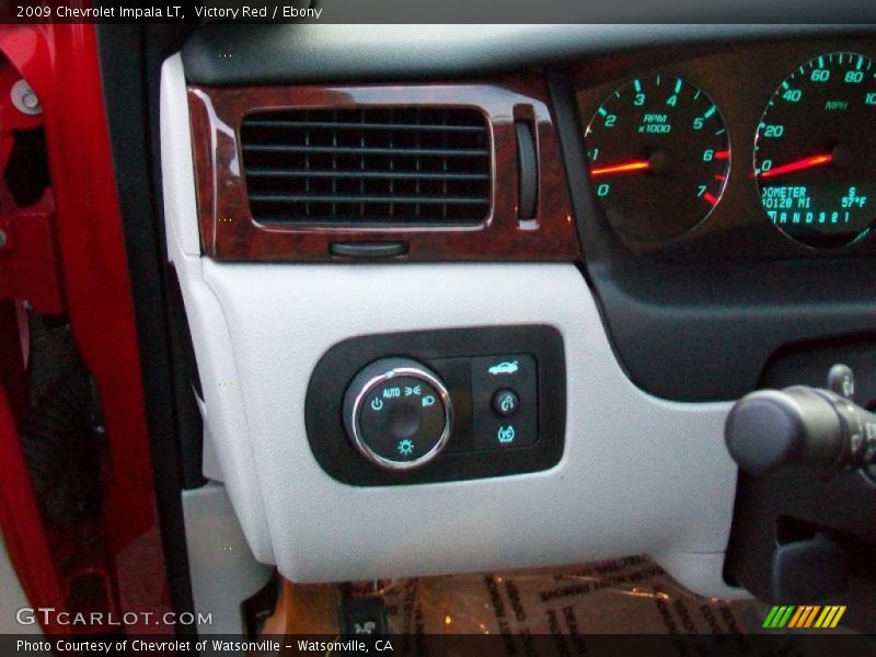 Victory Red / Ebony 2009 Chevrolet Impala LT