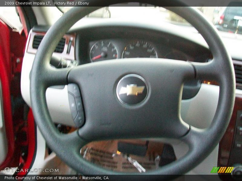 Victory Red / Ebony 2009 Chevrolet Impala LT