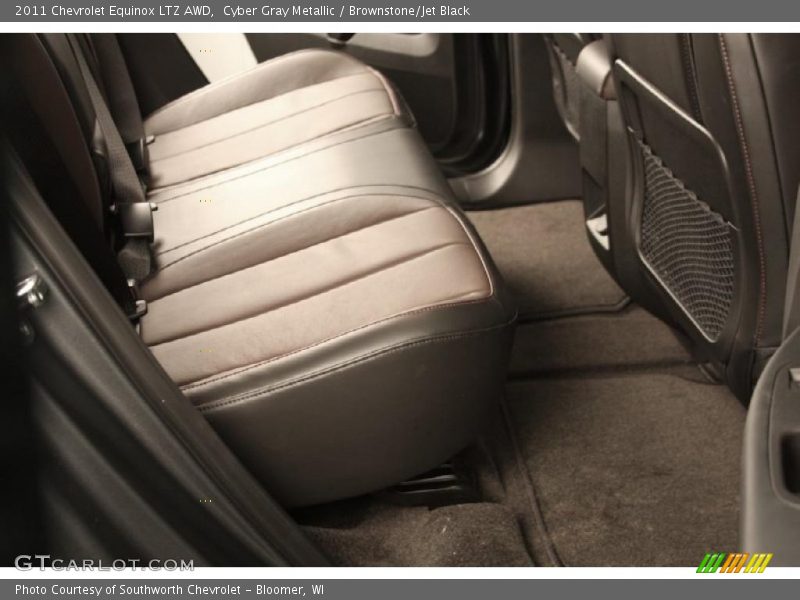 Cyber Gray Metallic / Brownstone/Jet Black 2011 Chevrolet Equinox LTZ AWD