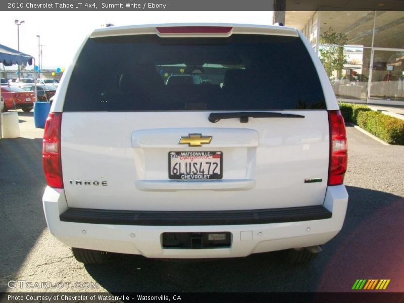 Summit White / Ebony 2010 Chevrolet Tahoe LT 4x4