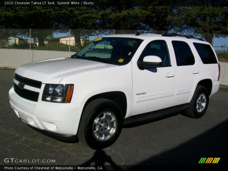 Summit White / Ebony 2010 Chevrolet Tahoe LT 4x4