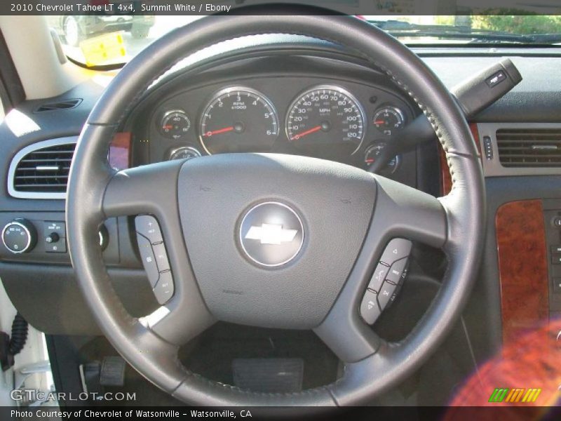Summit White / Ebony 2010 Chevrolet Tahoe LT 4x4
