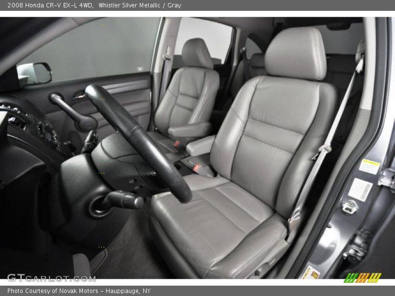 Whistler Silver Metallic / Gray 2008 Honda CR-V EX-L 4WD