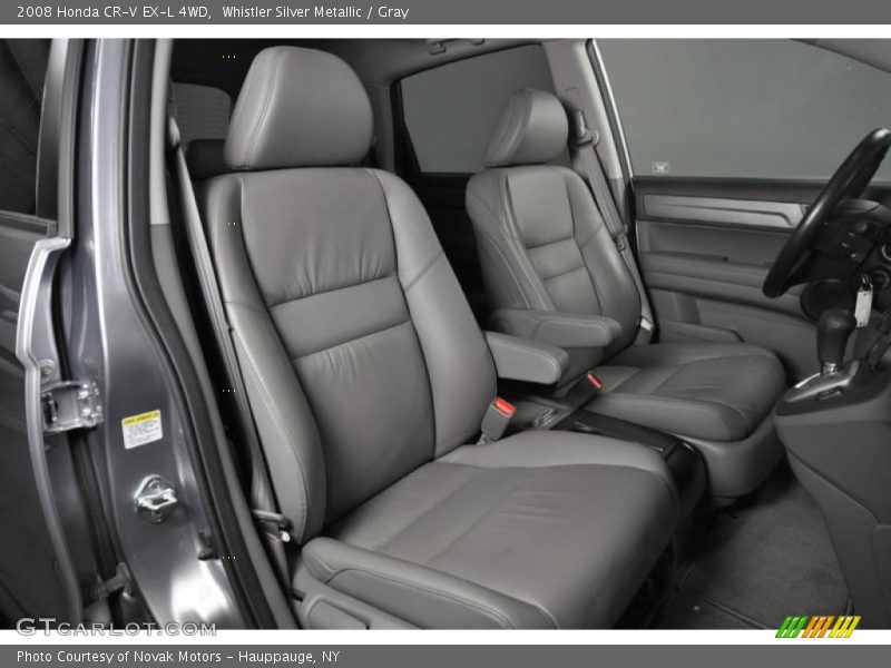 Whistler Silver Metallic / Gray 2008 Honda CR-V EX-L 4WD
