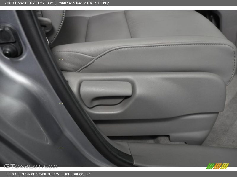 Whistler Silver Metallic / Gray 2008 Honda CR-V EX-L 4WD