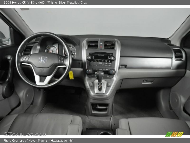 Whistler Silver Metallic / Gray 2008 Honda CR-V EX-L 4WD