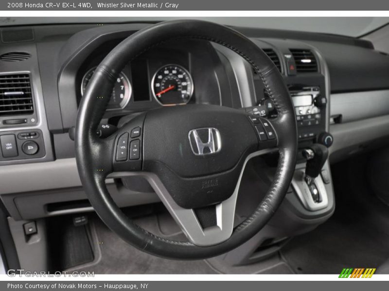 Whistler Silver Metallic / Gray 2008 Honda CR-V EX-L 4WD