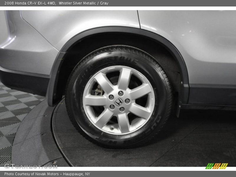 Whistler Silver Metallic / Gray 2008 Honda CR-V EX-L 4WD