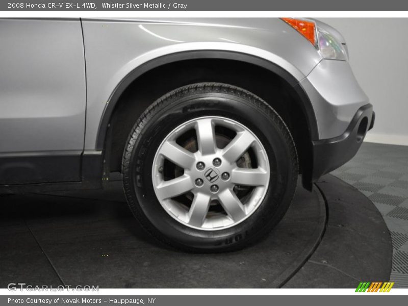 Whistler Silver Metallic / Gray 2008 Honda CR-V EX-L 4WD