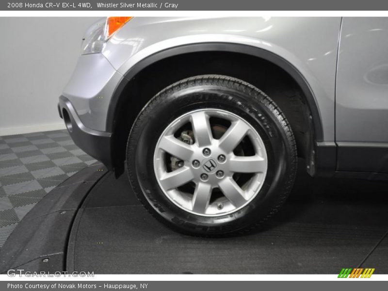 Whistler Silver Metallic / Gray 2008 Honda CR-V EX-L 4WD