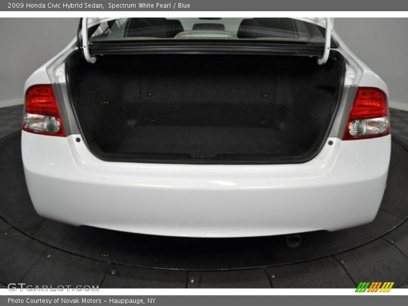 Spectrum White Pearl / Blue 2009 Honda Civic Hybrid Sedan