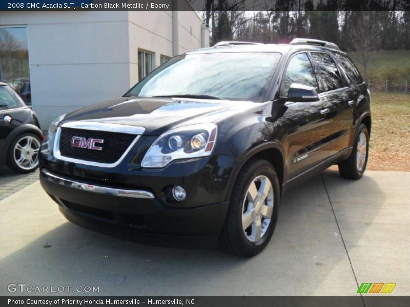 Carbon Black Metallic / Ebony 2008 GMC Acadia SLT
