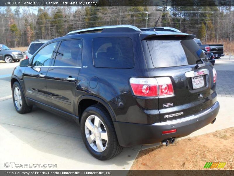 Carbon Black Metallic / Ebony 2008 GMC Acadia SLT