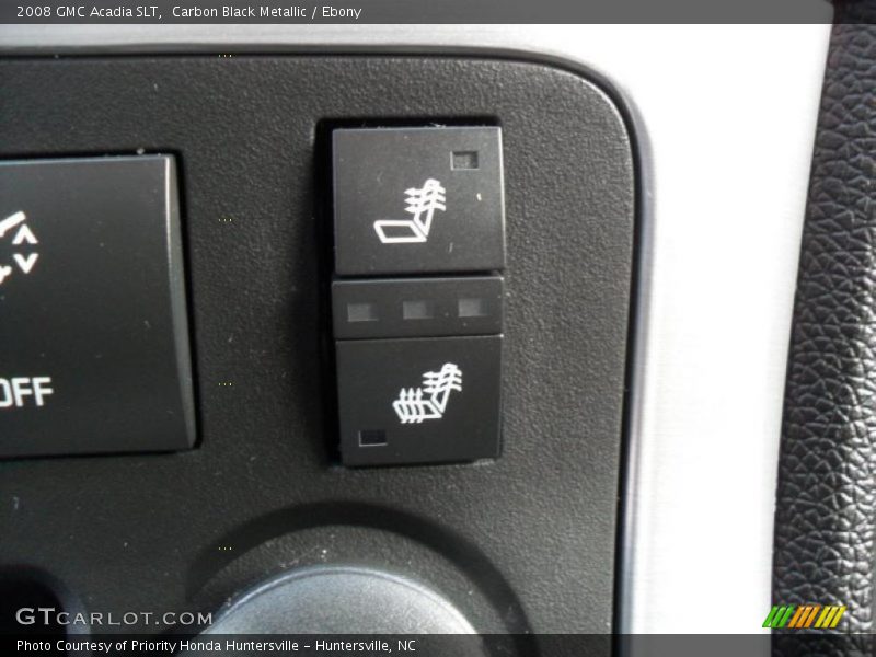 Carbon Black Metallic / Ebony 2008 GMC Acadia SLT