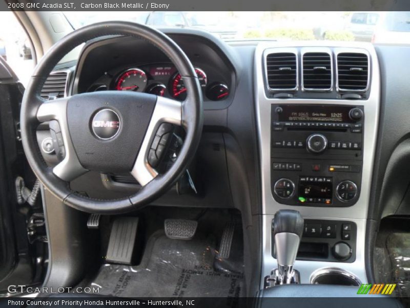 Carbon Black Metallic / Ebony 2008 GMC Acadia SLT