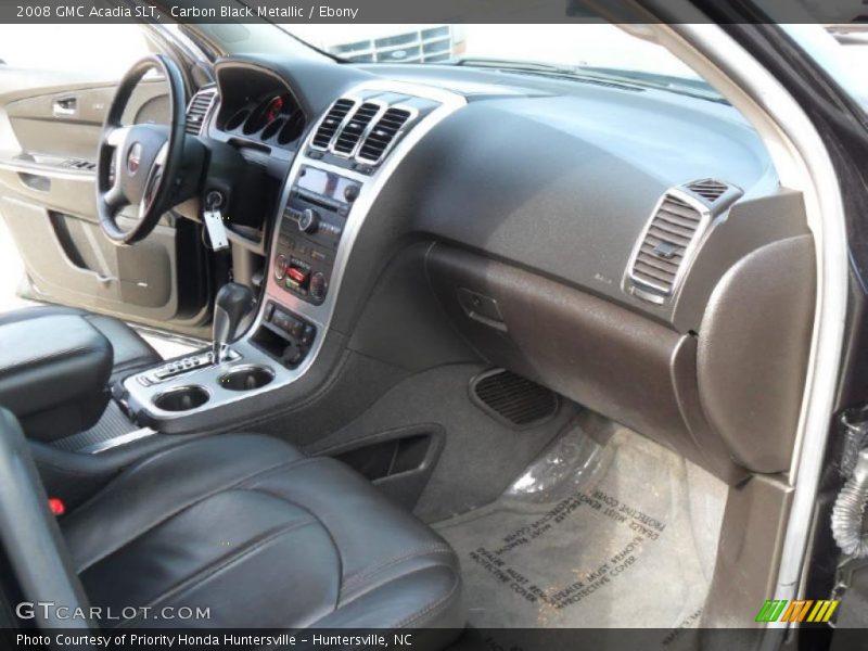 Carbon Black Metallic / Ebony 2008 GMC Acadia SLT