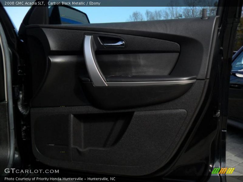 Carbon Black Metallic / Ebony 2008 GMC Acadia SLT