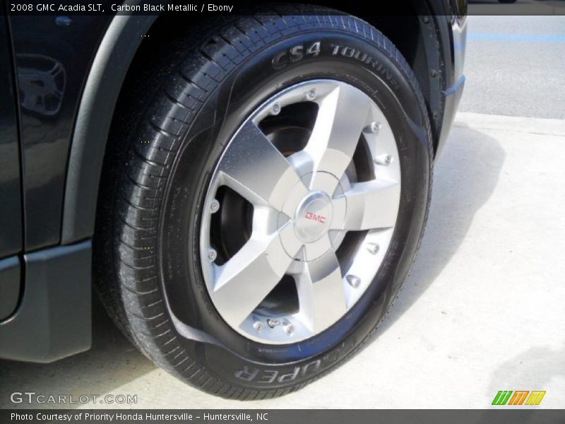 Carbon Black Metallic / Ebony 2008 GMC Acadia SLT