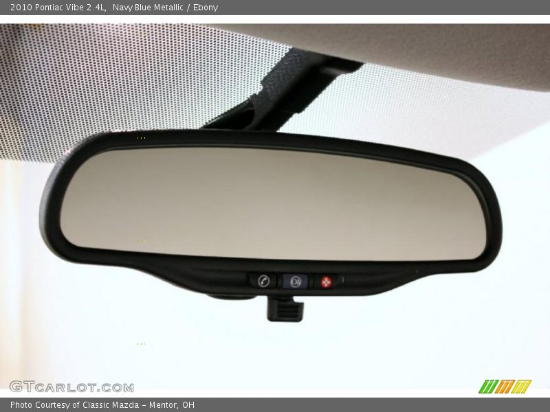 Navy Blue Metallic / Ebony 2010 Pontiac Vibe 2.4L