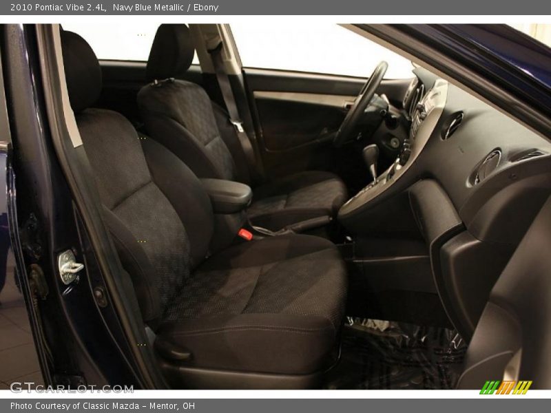 Navy Blue Metallic / Ebony 2010 Pontiac Vibe 2.4L