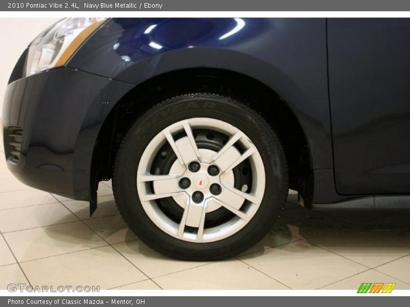 Navy Blue Metallic / Ebony 2010 Pontiac Vibe 2.4L