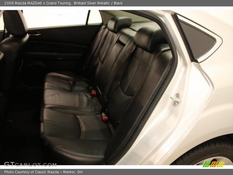 Brilliant Silver Metallic / Black 2009 Mazda MAZDA6 s Grand Touring